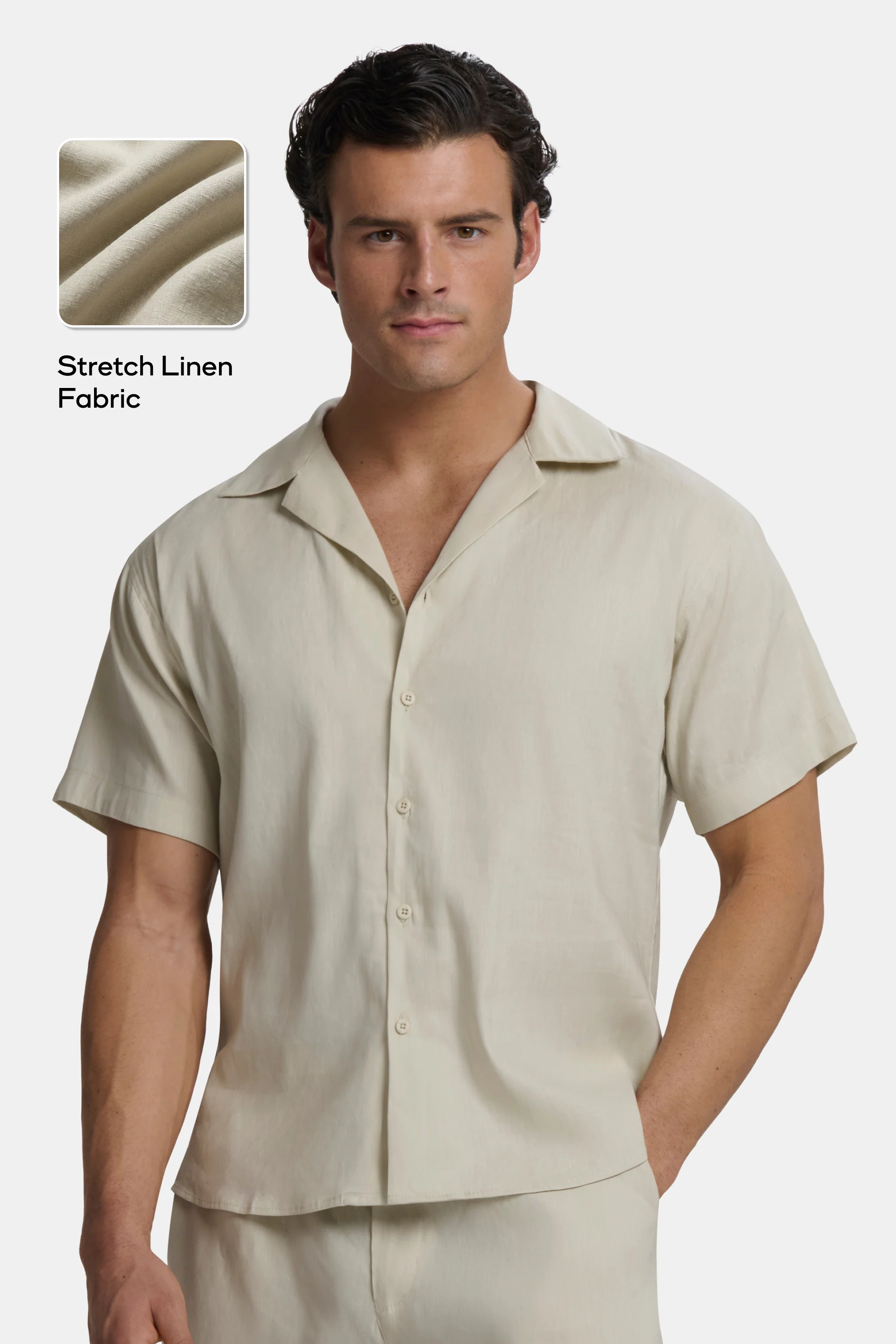 THE LINEN SHORT SLEEVE SHIRT - Image 6