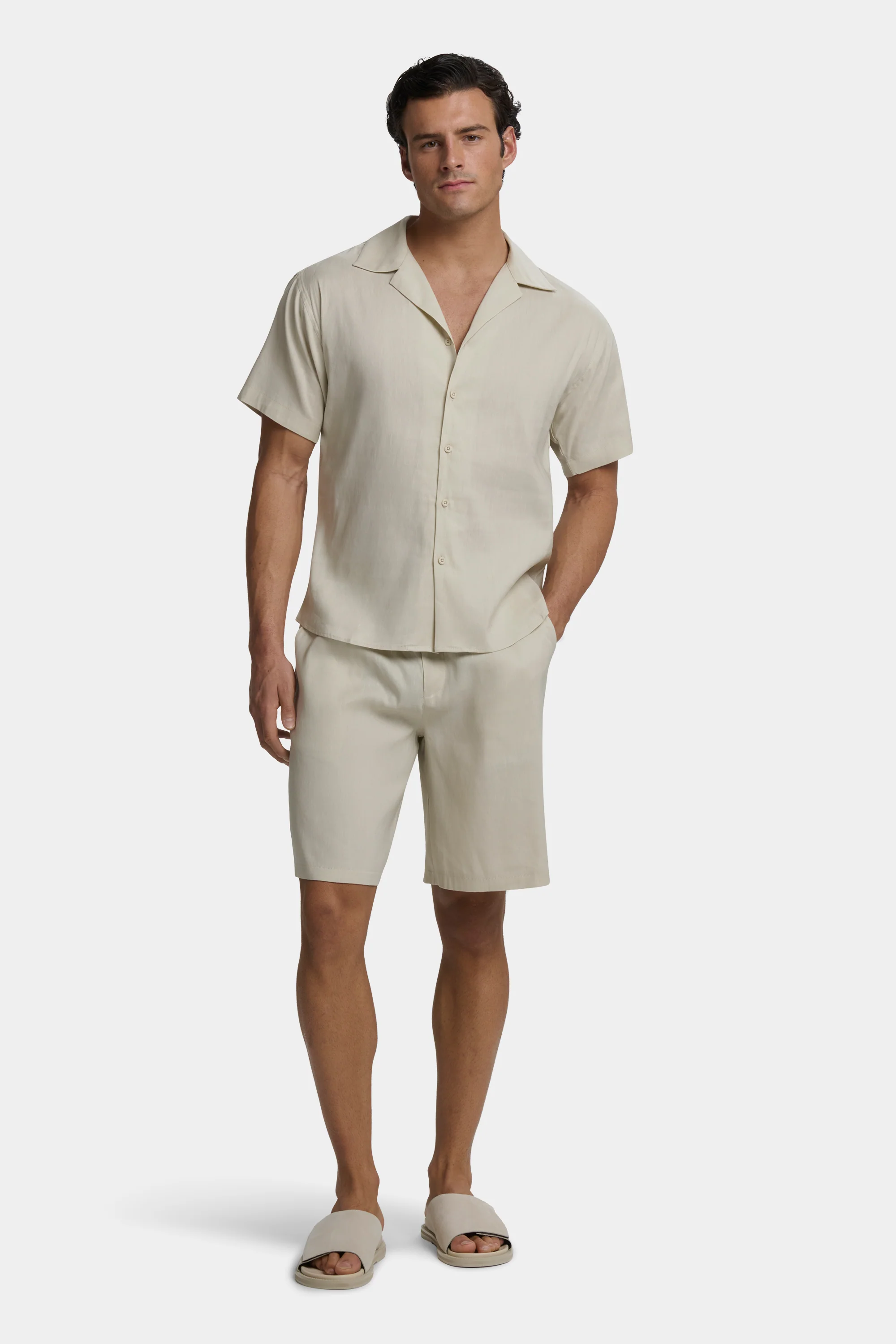 THE LINEN SHORT SLEEVE SHIRT - Image 7