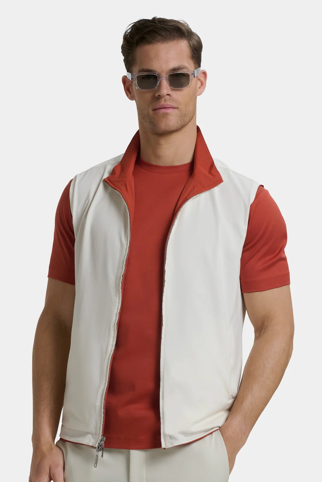 THE ROMA REVERSIBLE BODYWARMER - Image 12