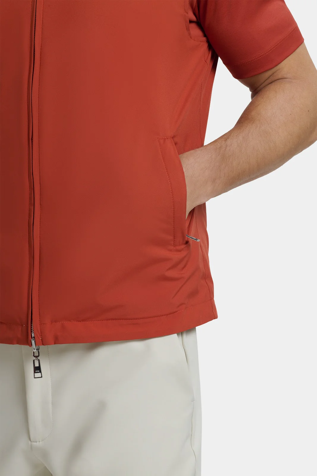 THE ROMA REVERSIBLE BODYWARMER - Image 14