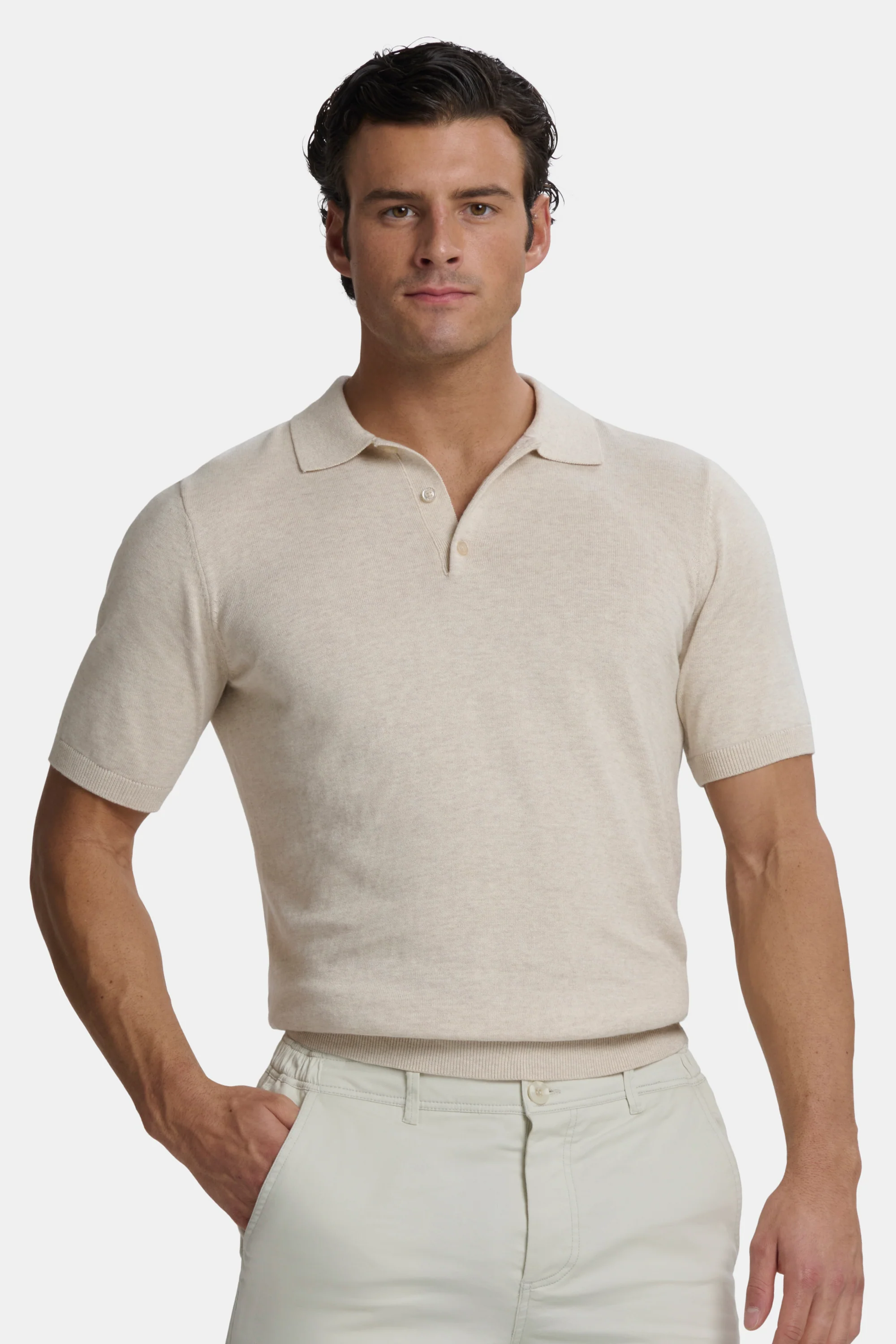 THE SANTONI SHORT SLEEVE POLO - Image 12