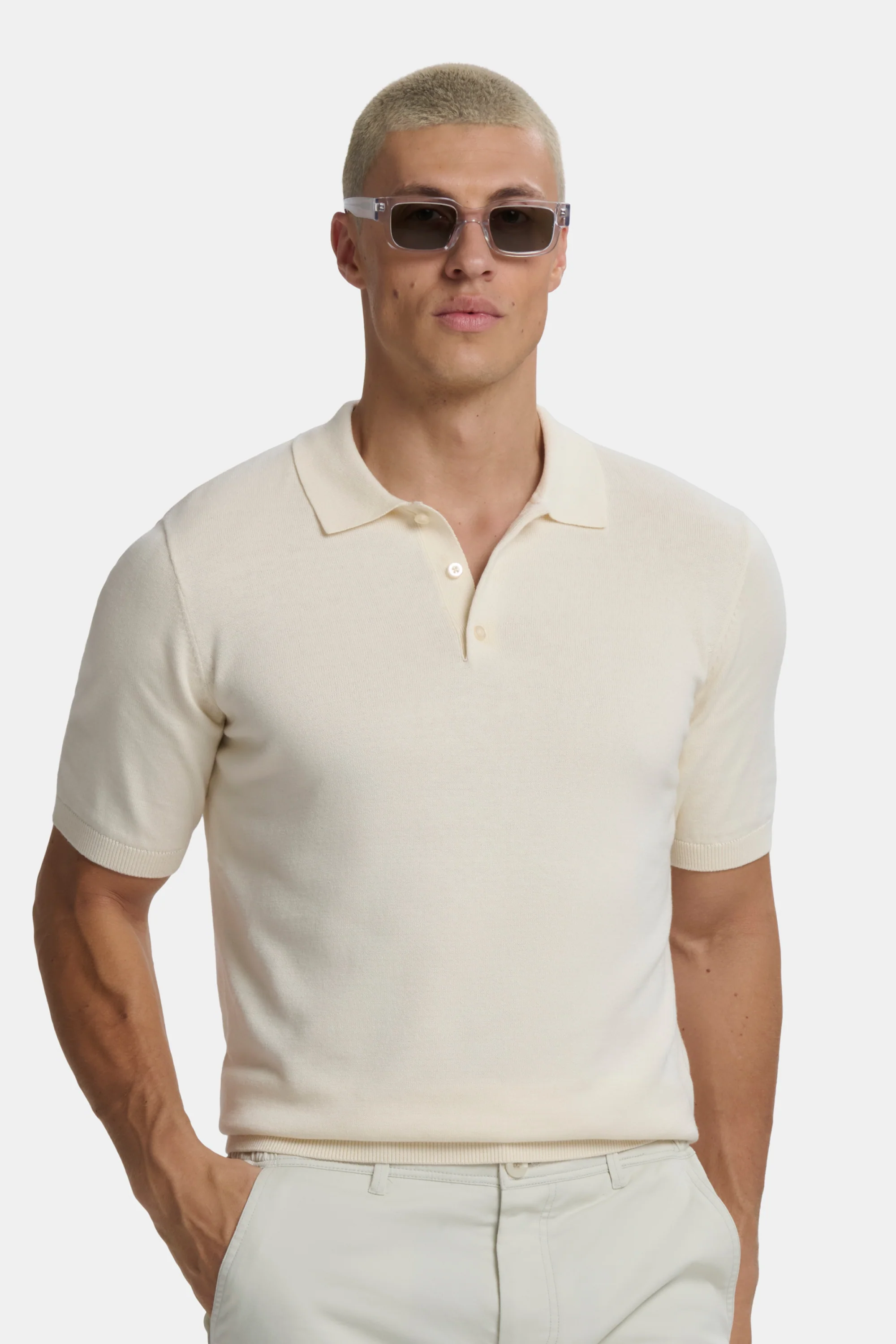 THE SANTONI SHORT SLEEVE POLO - Image 14