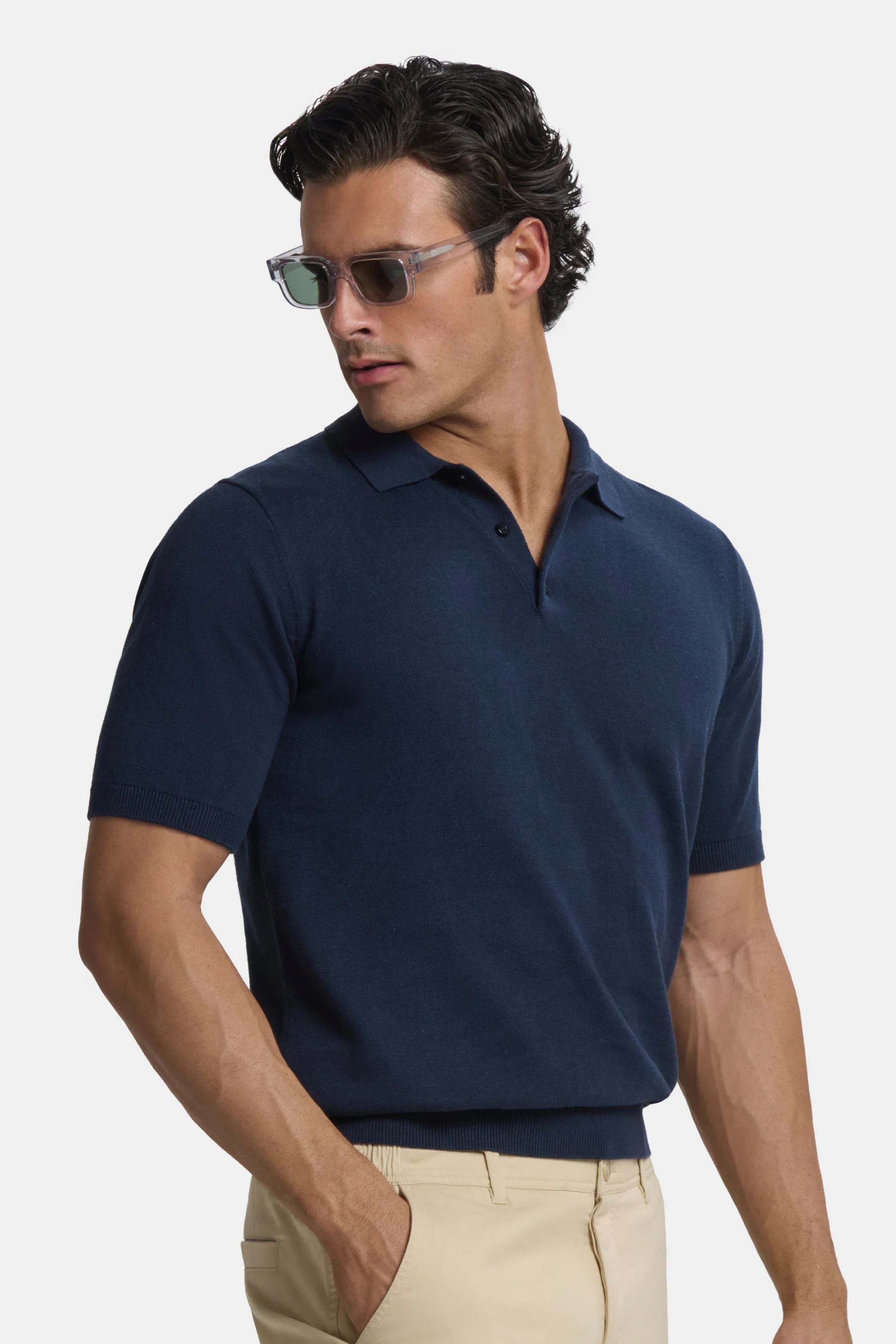 THE SANTONI SHORT SLEEVE POLO - Image 19