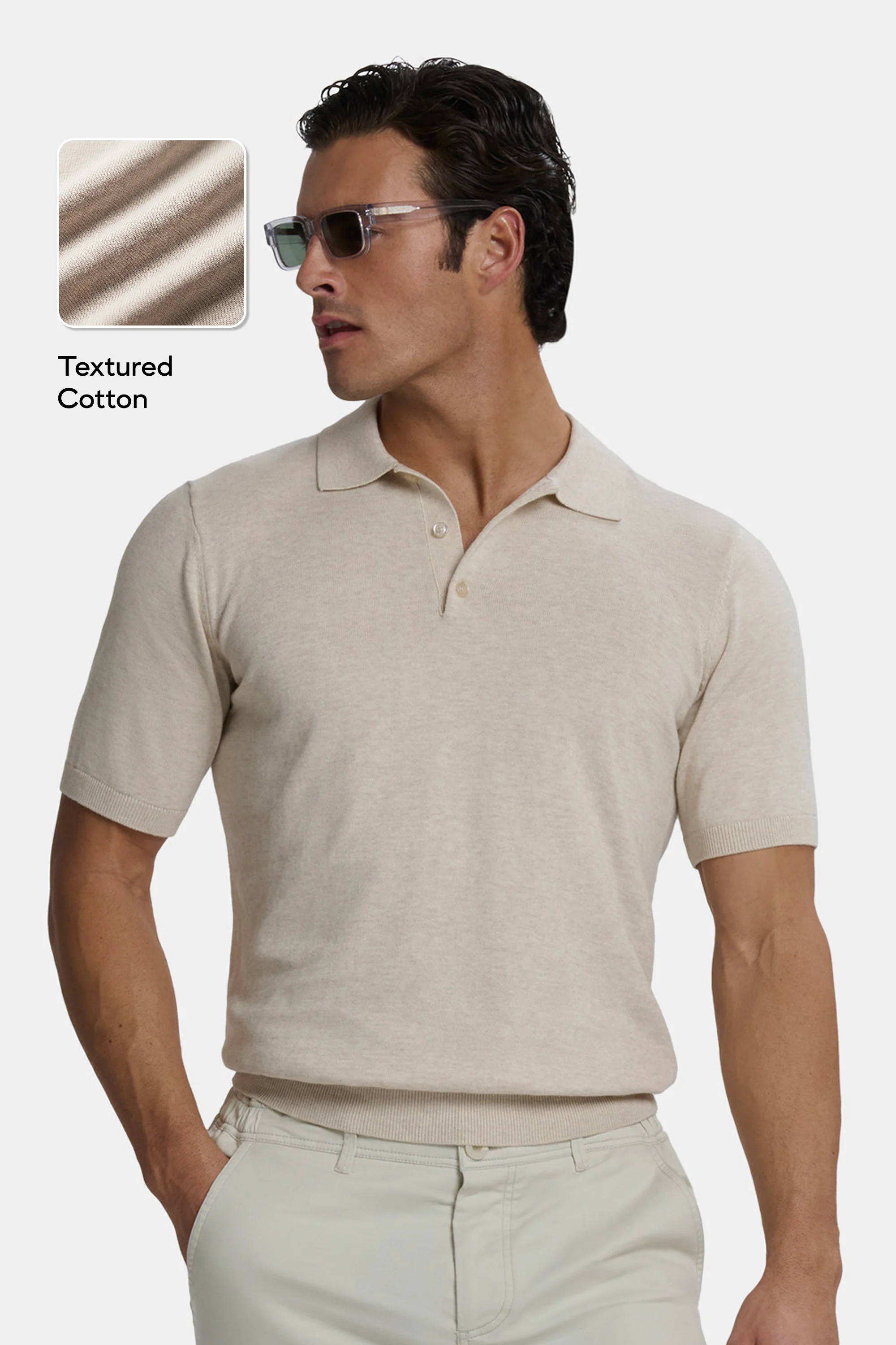 THE SANTONI SHORT SLEEVE POLO - Image 6