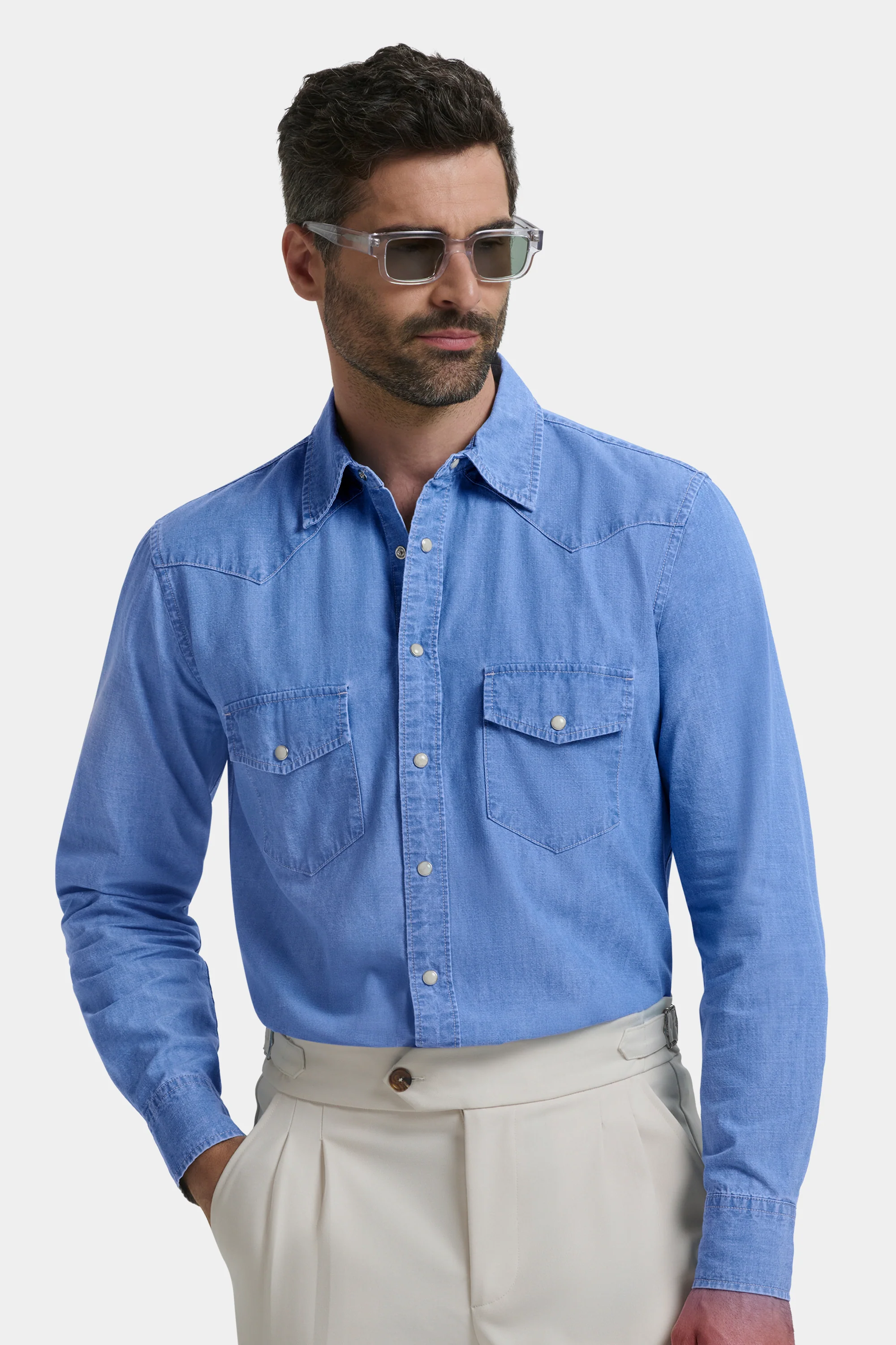 THE TOSCANA DENIM SHIRT - Image 10