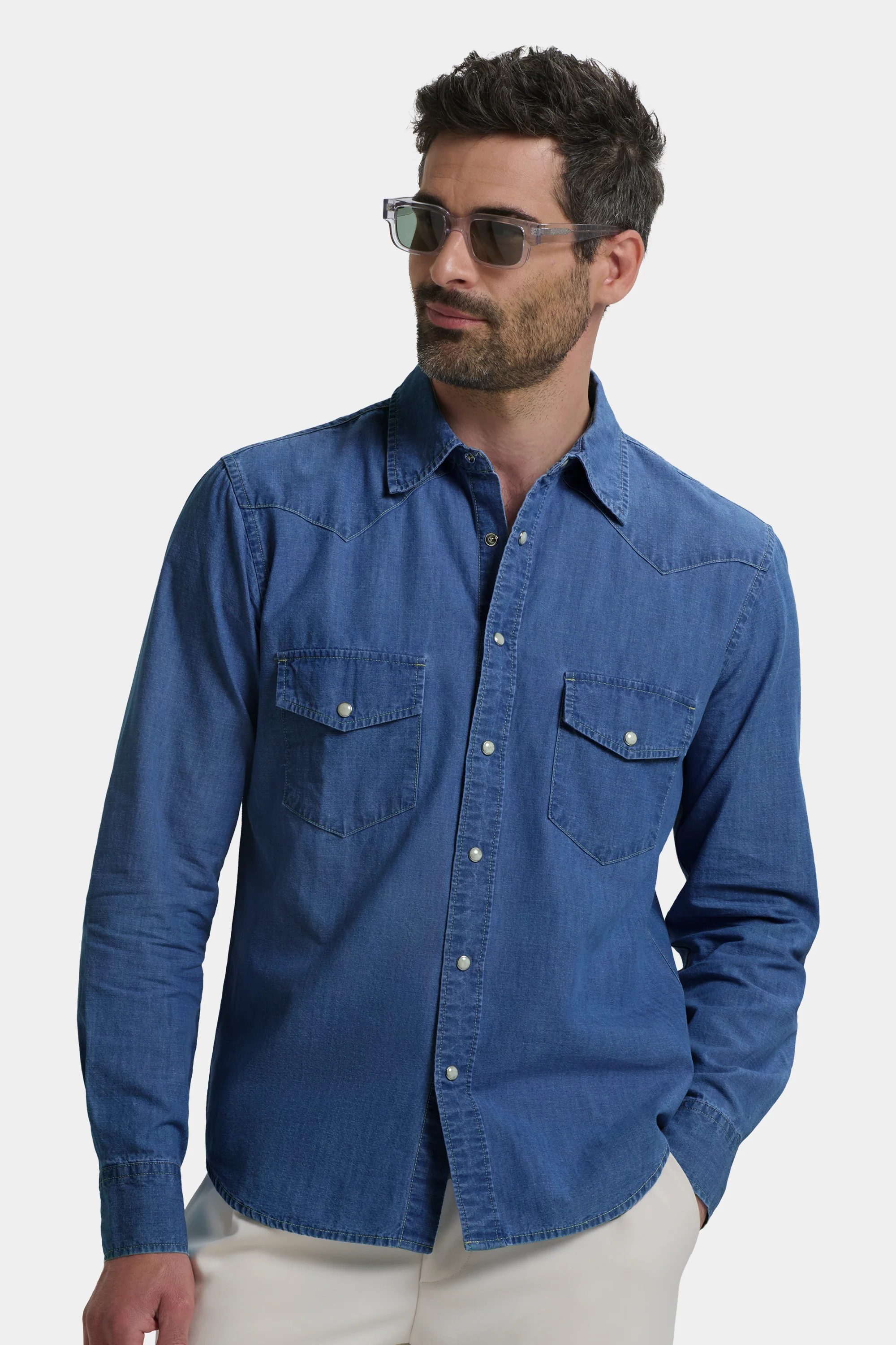 THE TOSCANA DENIM SHIRT - Image 3