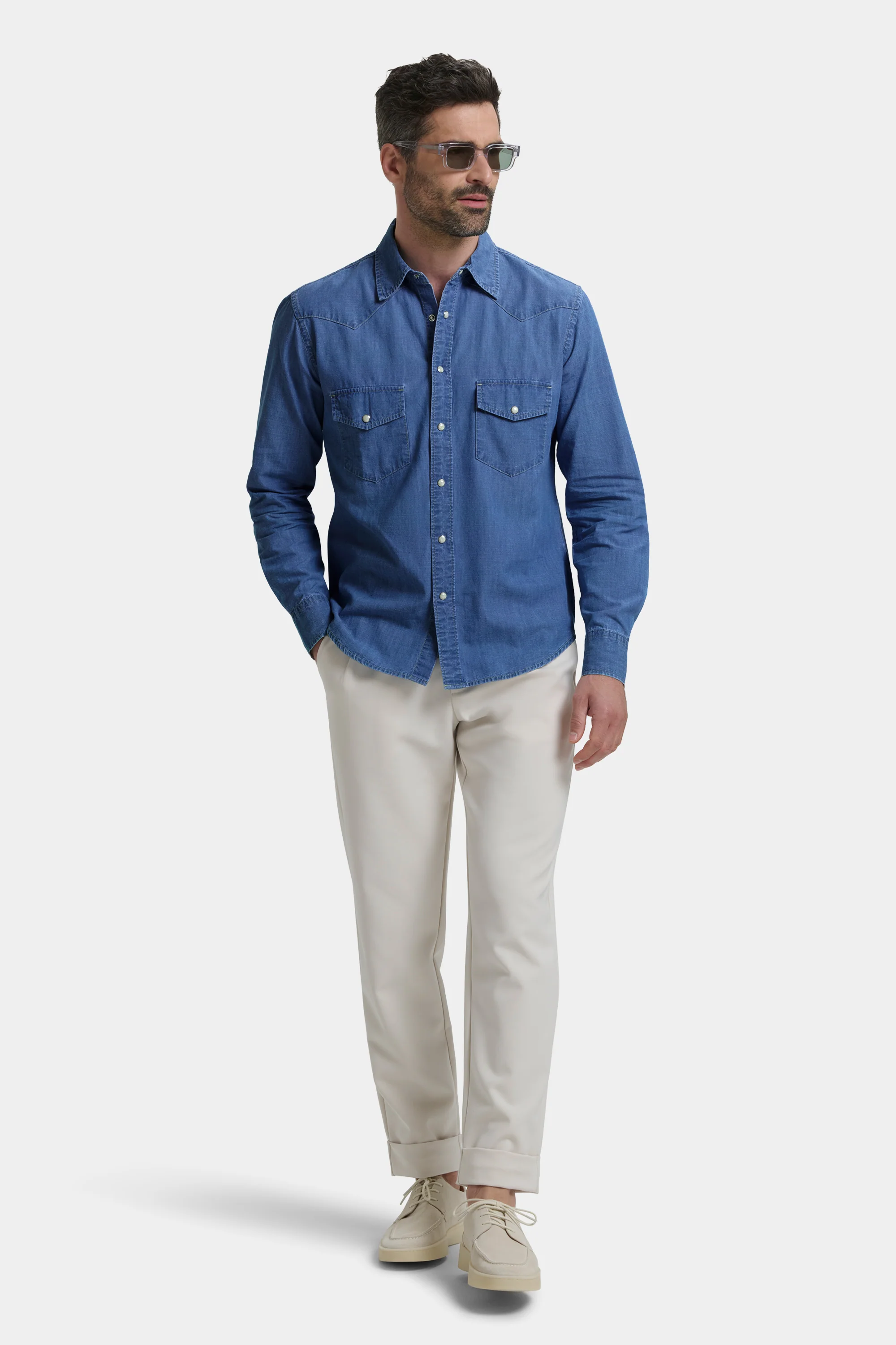 THE TOSCANA DENIM SHIRT - Image 4