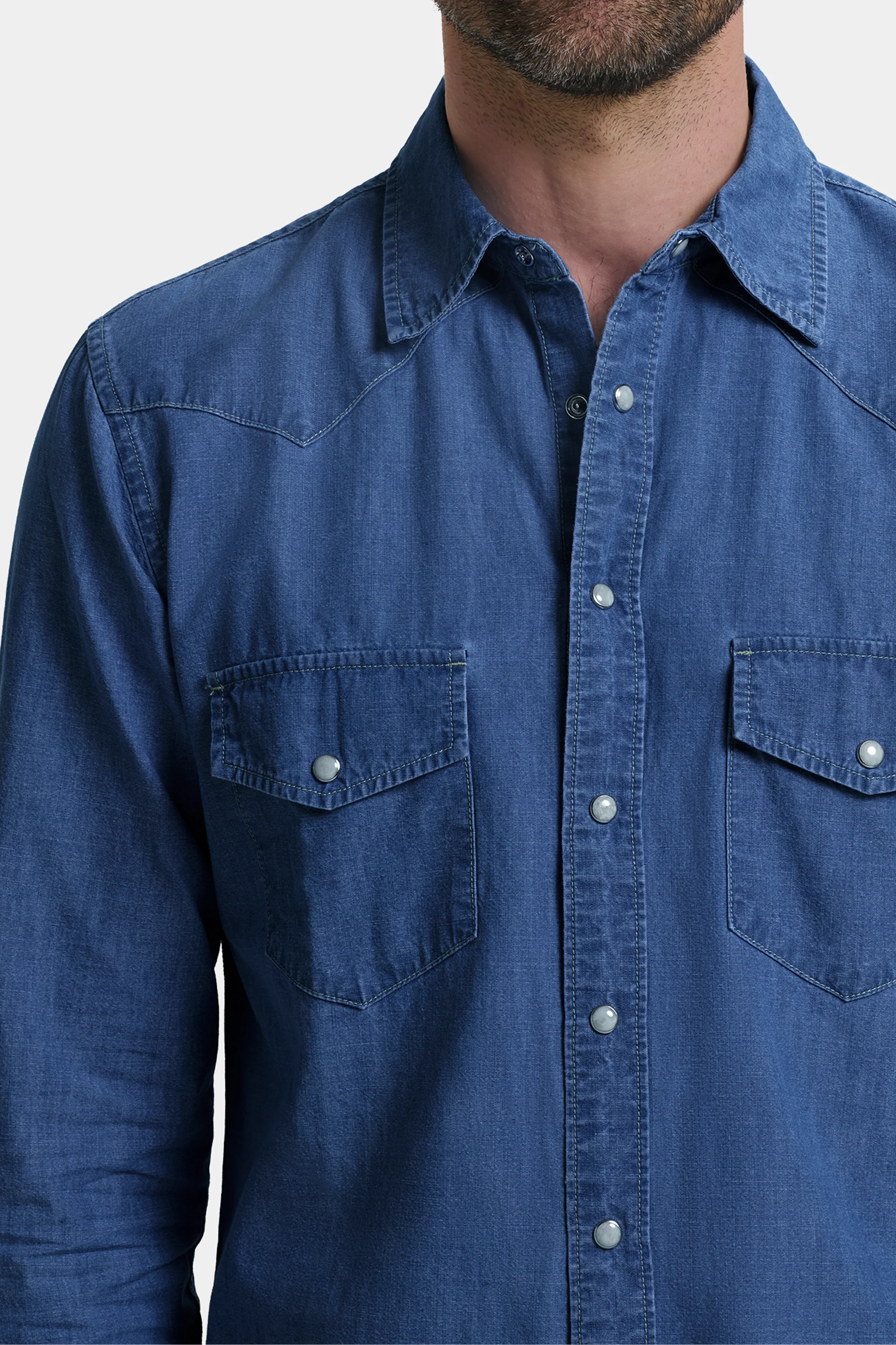 THE TOSCANA DENIM SHIRT - Image 5