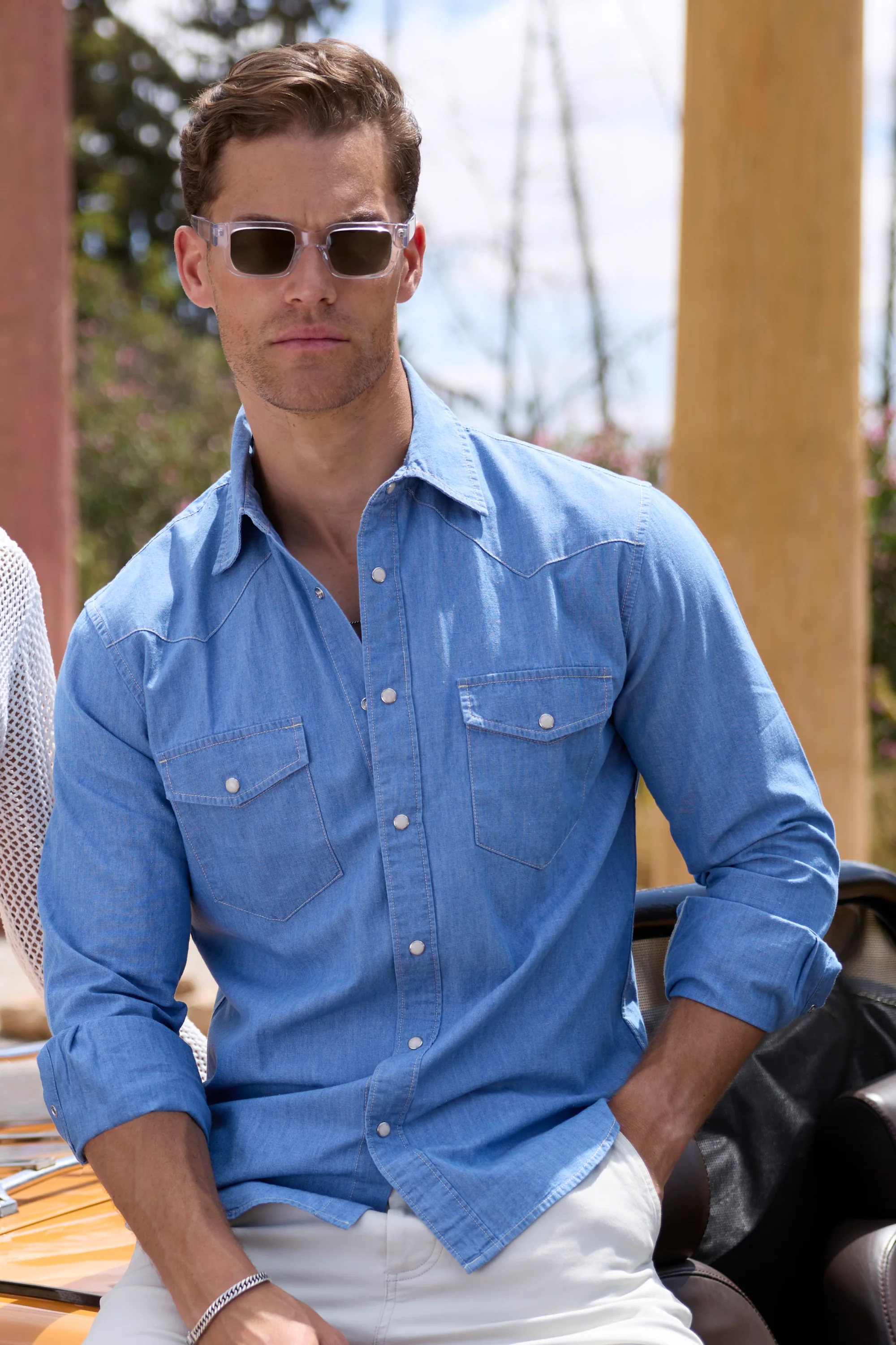 THE TOSCANA DENIM SHIRT - Image 7