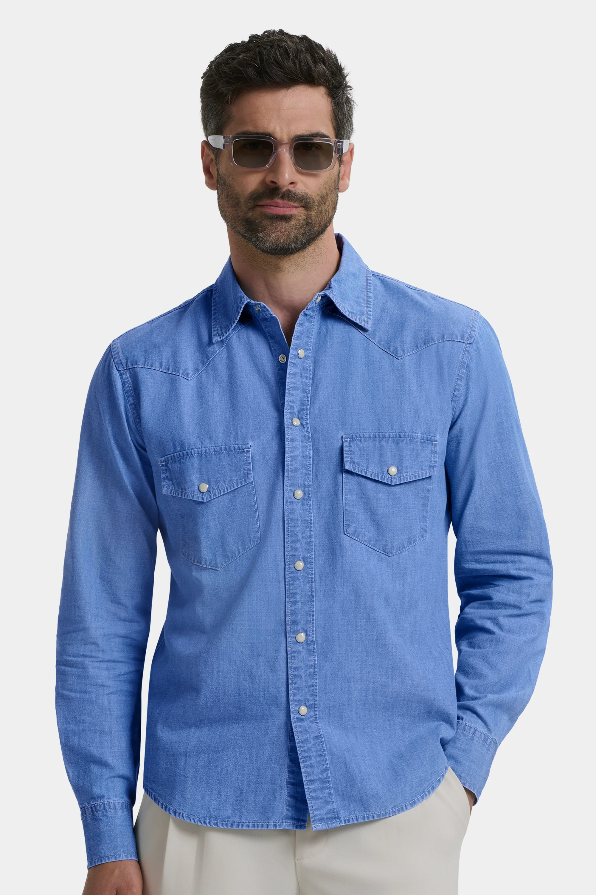 THE TOSCANA DENIM SHIRT - Image 8